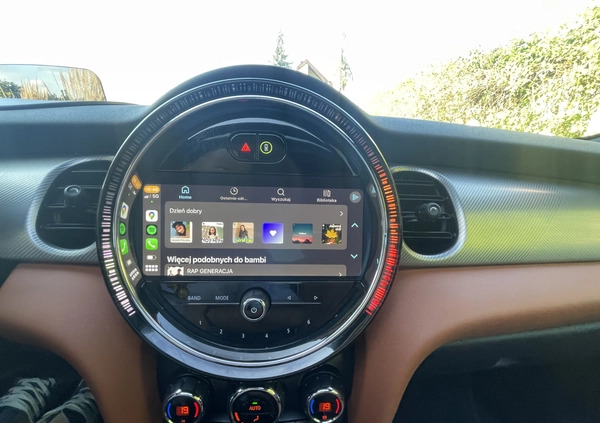MINI Cooper S cena 114000 przebieg: 59500, rok produkcji 2022 z Warszawa małe 172
